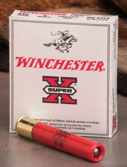 Winchester Super-X Buckshot Shotshells .410 ga 3" 1135 fps #000 5/ct