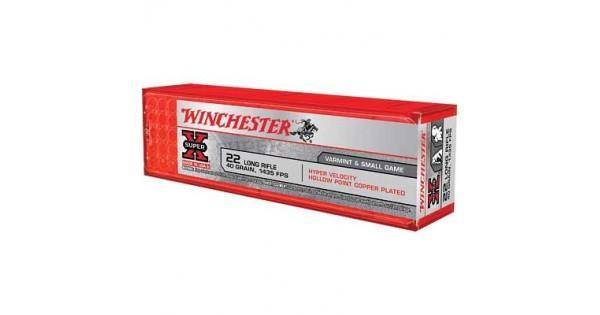 Winchester Hyper Speed Rimfire Ammunition .22 LR 40 gr. CPHP 1435 fps 100/ct