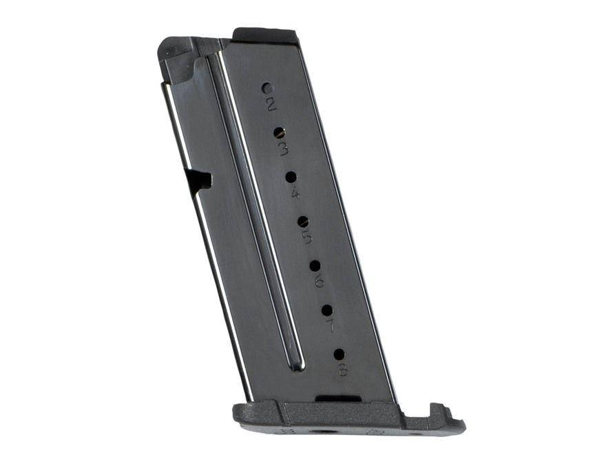 Walther PPS M2 Magazine 9mm Luger Black Stainless 6/rd