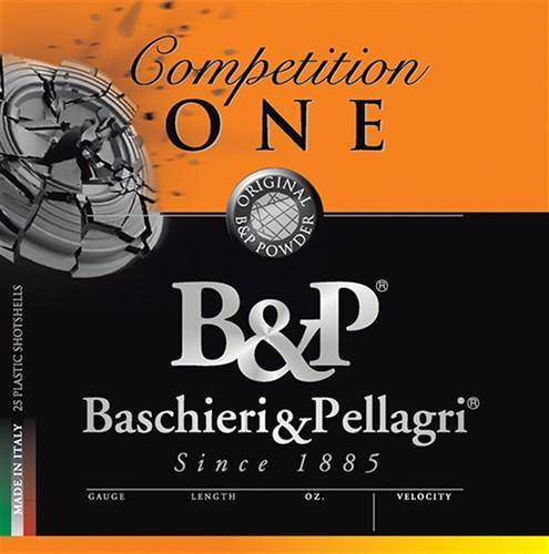 B&P Competition One Shotshells- 12 ga 2-3/4 In 7/8 oz. #9 1160 fps 25/ct
