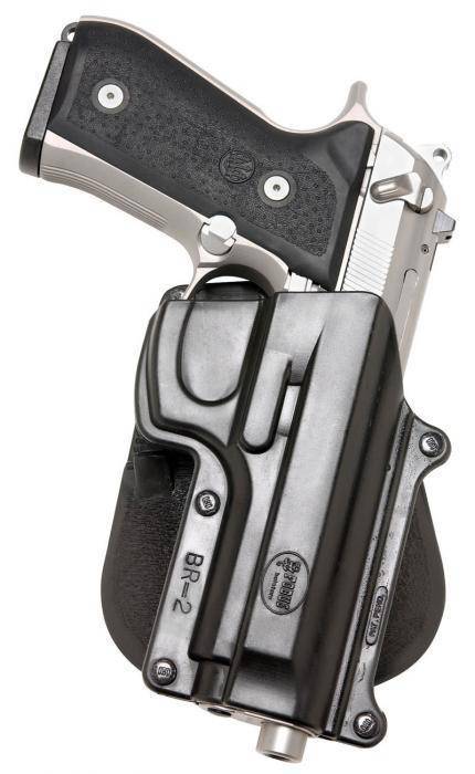 Fobus Standard Paddle Holster for Beretta 92|Beretta 96 Black Right Hand