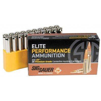 Sig Sauer Elite Hunting Rifle Ammunition 6.5mm Creedmoor 120 gr HT 20/ct