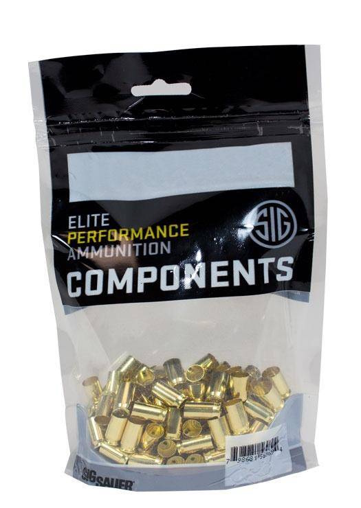Sig Sauer Unprimed Handgun Brass Cartridge Cases .40 S&W 100/ct