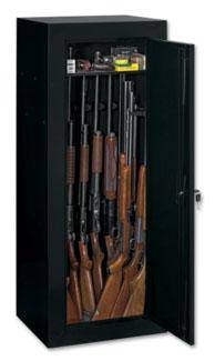 Stack-On Steel Secure Cabinet 18 Gun Black - MOTOR FREIGHT ONLY