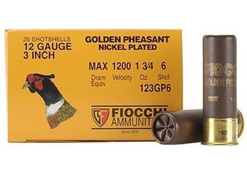 GOLDEN PHEASANT NP 12ga 3" 1 3/4oz #6 1200fps 25RD