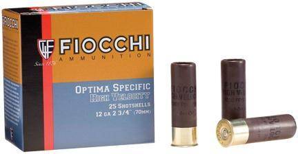 Fiocchi High-Velocity Hunting Shotshells 12 ga 3"  1 3/4 oz #5 1330 fps 25/ct