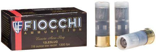 Fiocchi Aero Rifled Slug 12 ga 2 3/4"  7/8 oz Slug 1300 fps10/ct