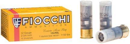 Fiocchi Aero Low Recoil Rifled Slug 12 ga 2 3/4 1 oz - 10/ct