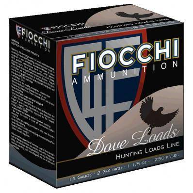 Fiocchi Lead Dove & Quail Shotshells 16ga 2-3/4 in 1oz 1165 fps #7.5 25/ct