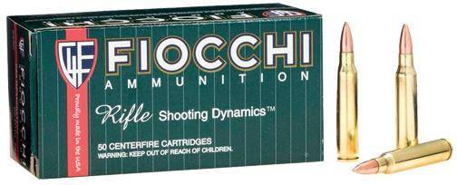 Fiocchi Rifle Shooting Dynamics Rifle Ammunition .223 Rem 62 gr FMJBT 3000 fps 50/rd