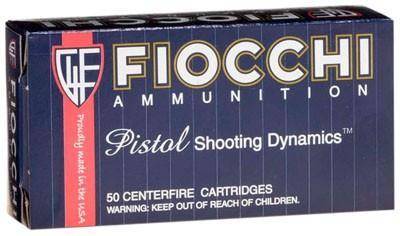 Fiocchi Pistol Shooting Dynamics Handgun Ammunition .25 ACP 50 gr FMJ 800 fps 50/rd