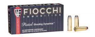 Fiocchi Pistol Shooting Dynamics Handgun Ammunition .44 Mag 240 gr JSP 1310 fps 50/ct