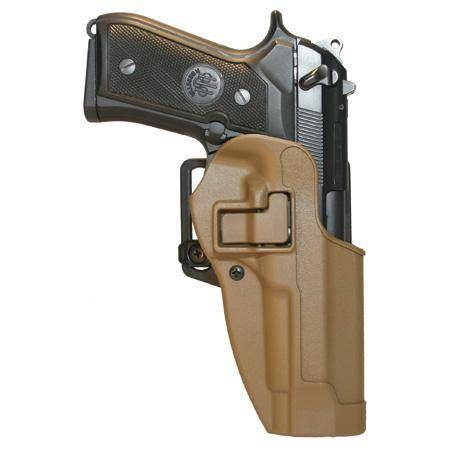 Blackhawk! SERPA CQC OWB Holster Beretta 92/96 Coyote Tan LH