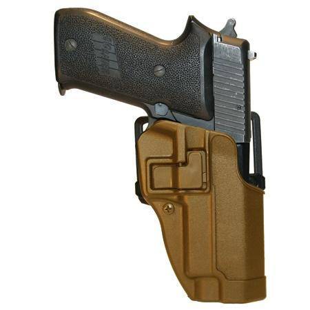 Blackhawk! SERPA CQC OWB Holster Sig P220/P226/P225/MK25 Coyote Tan RH