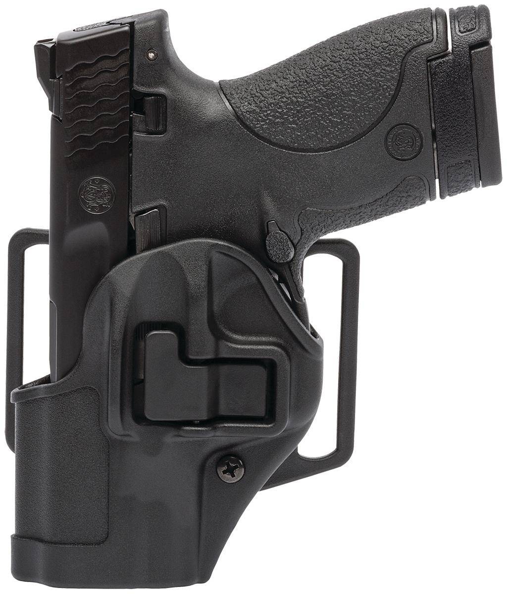 Blackhawk! SERPA CQC OWB Holster S&W M&P Shield 9/.40 Black LH