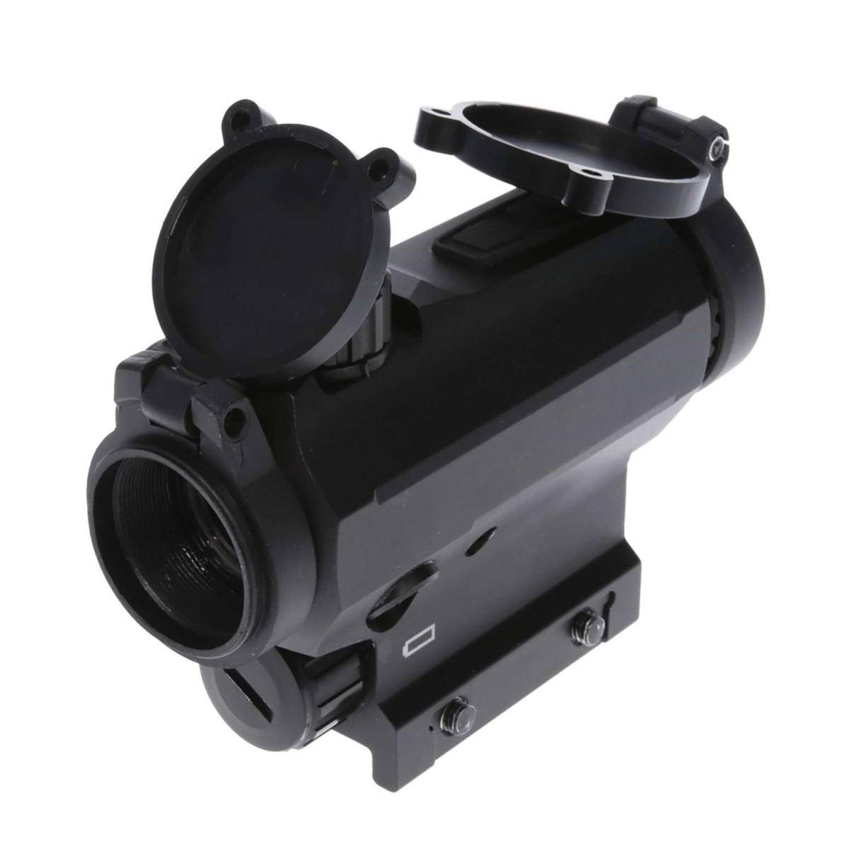 Truglo Prism Red Dot Sight 25mm 6 MOA Illuminated Black