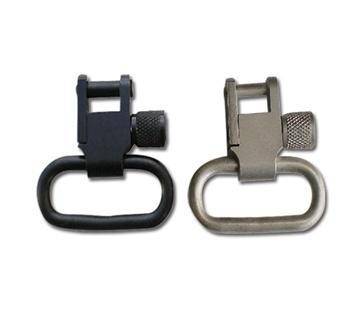 Grovtec 1" Locking Swivel Set Black 2/ct