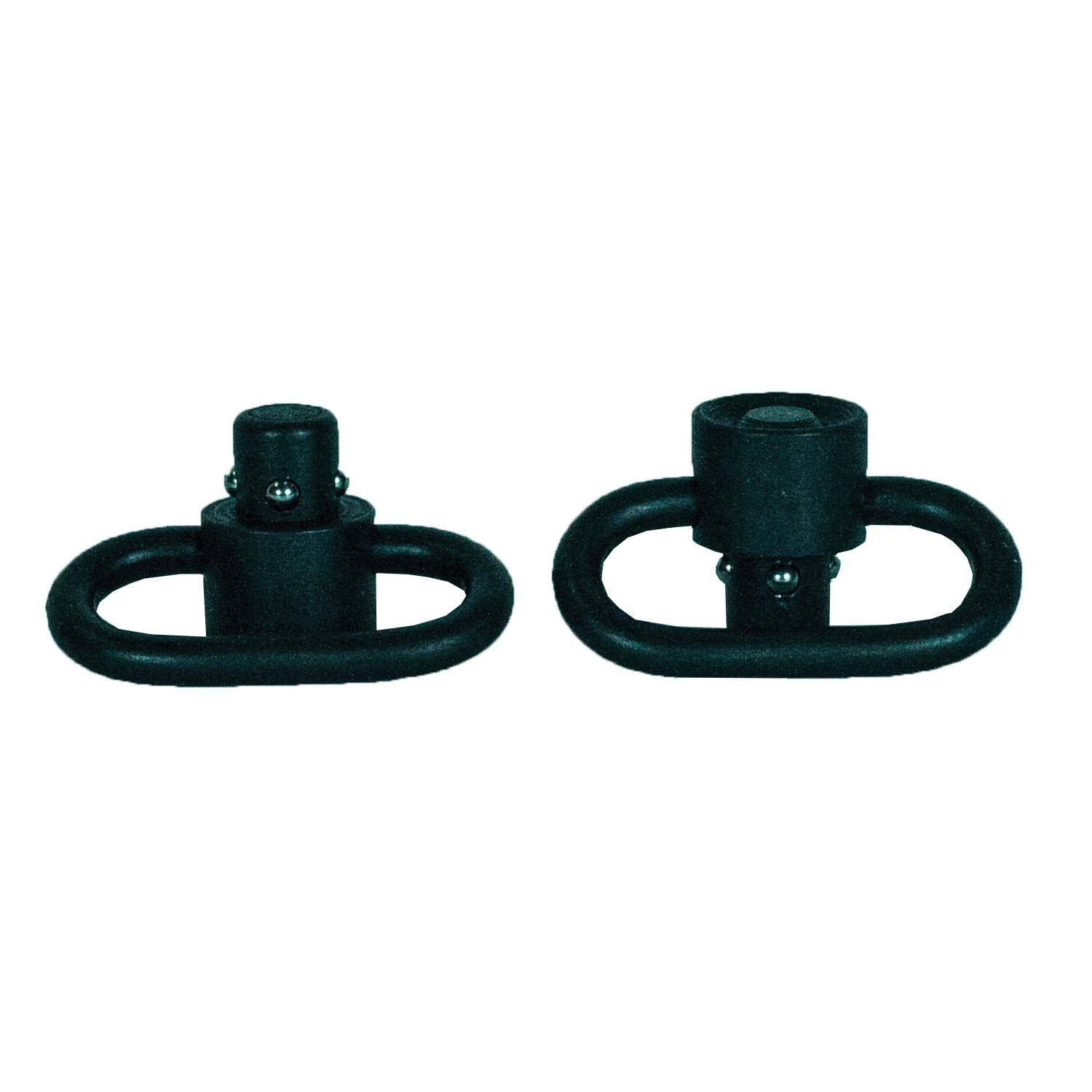 GrovTec Recessed Plunger Heavy Duty Push Button Swivel Black
