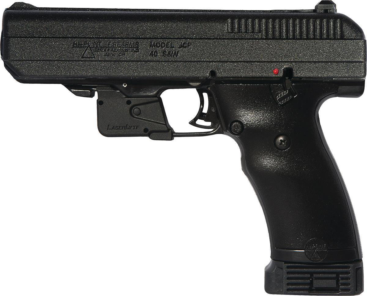 40S/W gun w/trigger-guard-mount laser 10 shot 4.5IN BBL