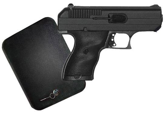 Hi-Point C9 Compact Handgun 9mm Luger 8rd Magazine 3.5" Barrel W/Home Security Pack (Lock Box)