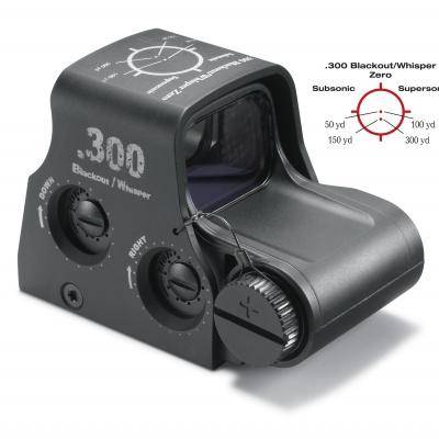EOTech XPS2-300 Blackout Holographic Sight - Non-Night Vision .300 BLK Zero Reticle