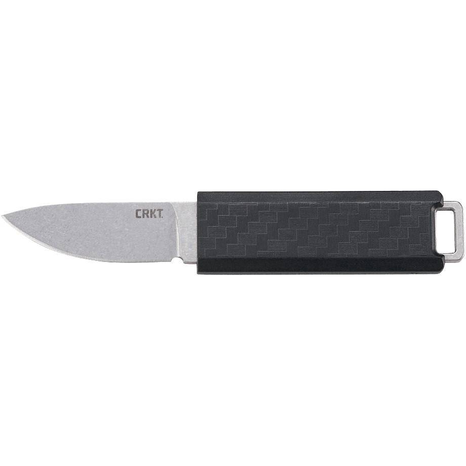 CRKT Scribe Fixed Blade Knife 1-3/4" Drop Point Blade Black