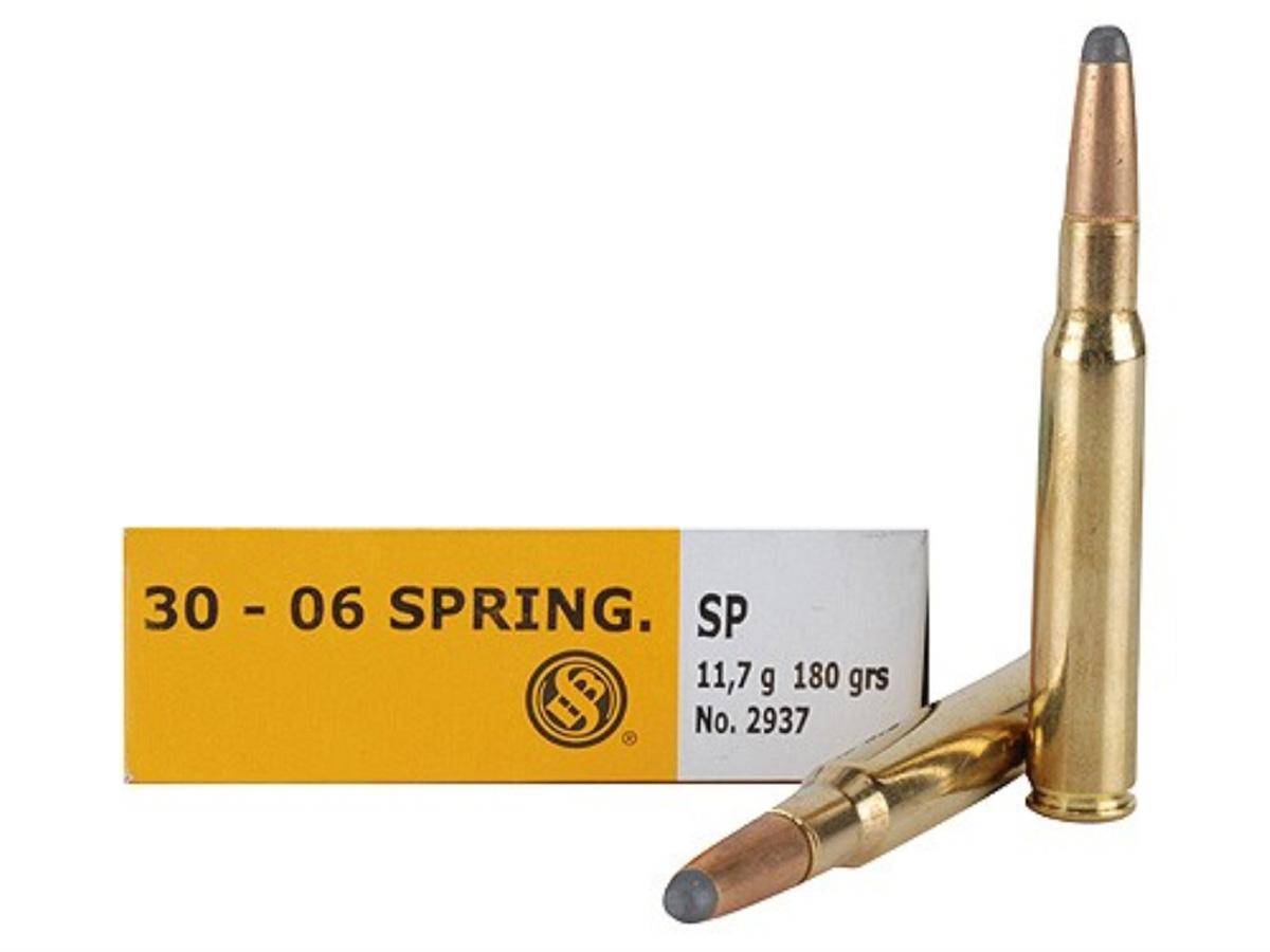 Sellier & Bellot Rifle Ammunition 30-06 Springfield 180 gr SP 20/ct