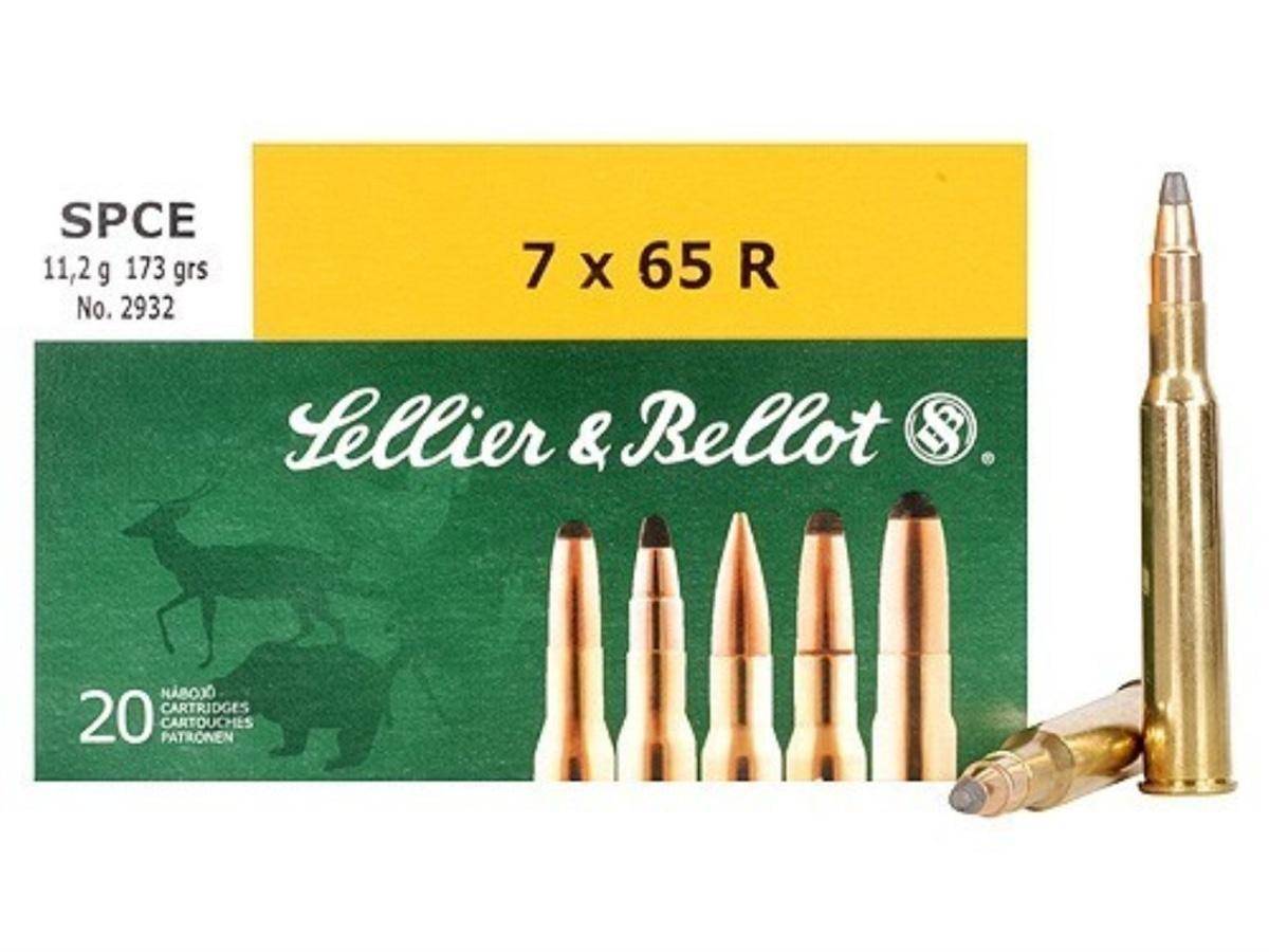Sellier & Bellot Rifle Ammunition 7x65R 173 gr SPCE 20/ct