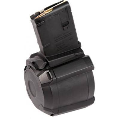 Magpul PMAG D-60 AR/M4 Rifle Magazine Black Polymer 5.56X45mm NATO 60/rd