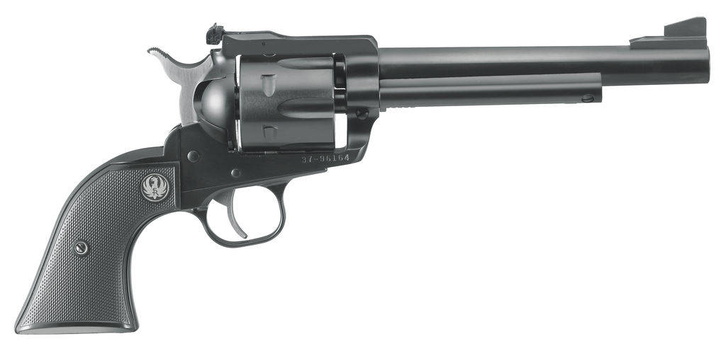 Ruger New Blackhawk Convertible SA Handgun .357 Mag/9mm Luger  6rd Capacity 6.5" Barrel Blued