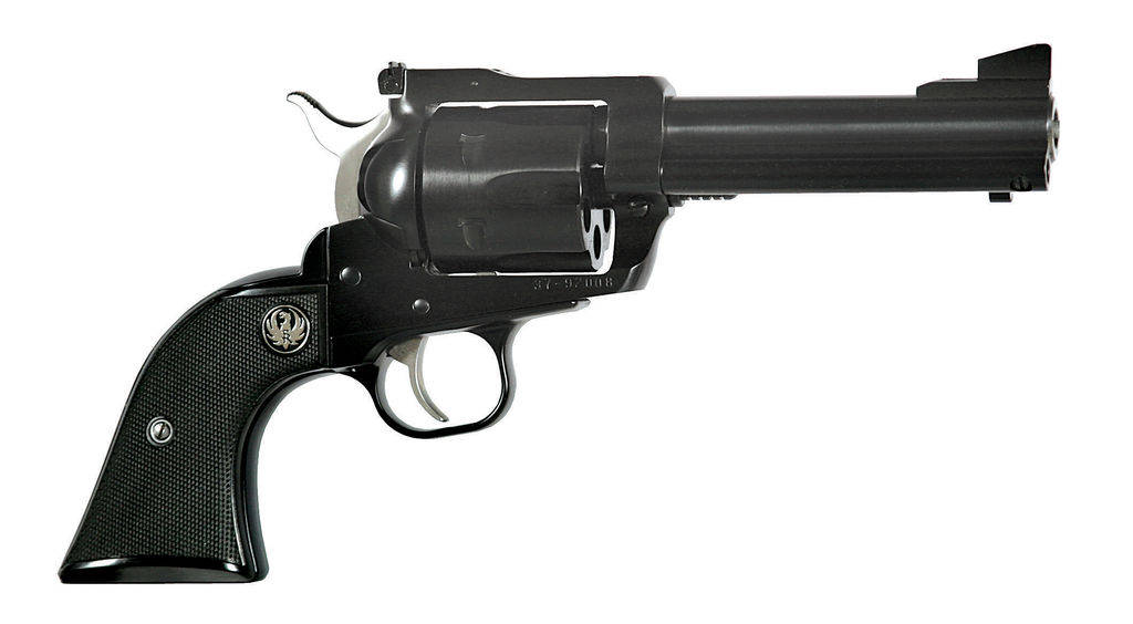 Ruger New Model Blackhawk SA Handgun .41 Rem Mag 6rd Capacity 4.62" Barrel Blued