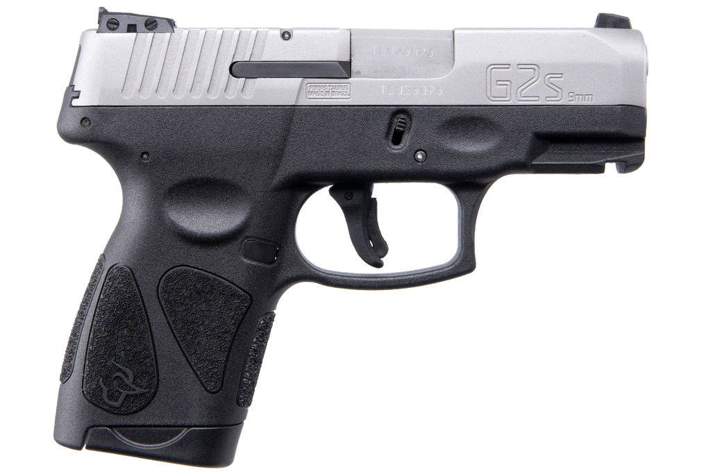 Taurus G2S 9mm Luger 7rd Magazine 3.2" Barrel Stainless Slide/Black Grip