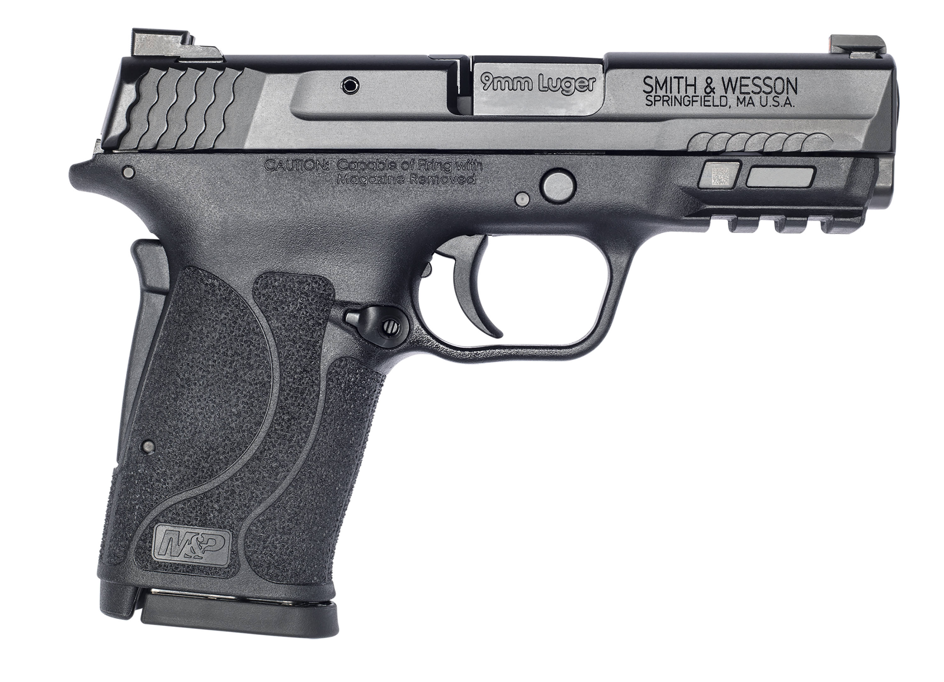 S&W M&P 9 SHIELD EZ Handgun 9mm Luger 8rd Magazine 3.675" Barrel NO Manual Thumb Safety