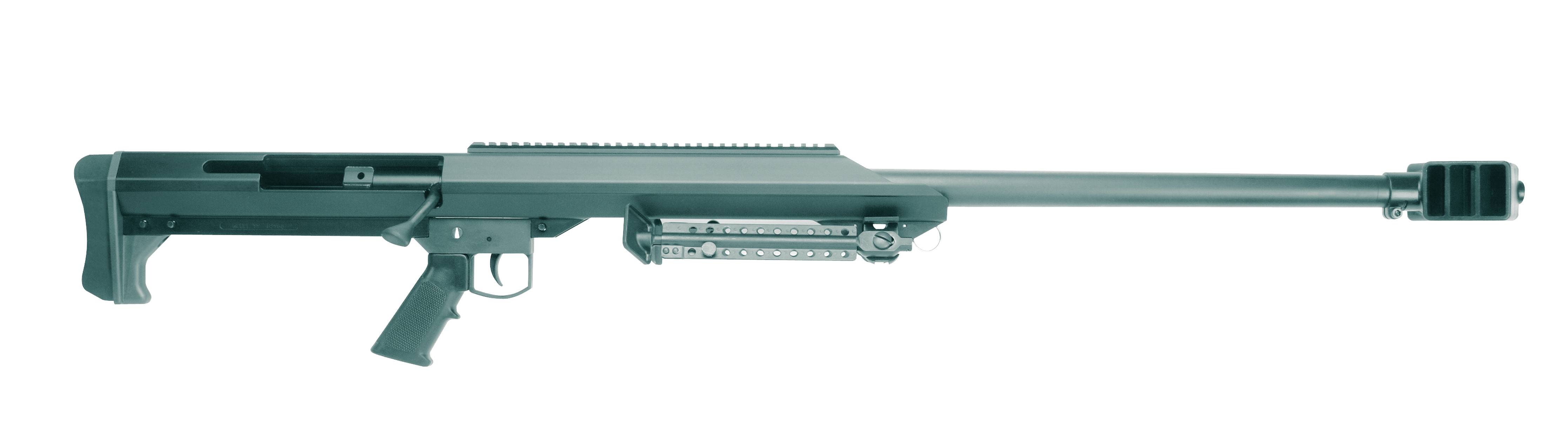 Barrett Model 99 Rifle 50 BMG Single Shot 32" Heavy Barrel Black Finish w/Bipod and Pelican Hardcase
