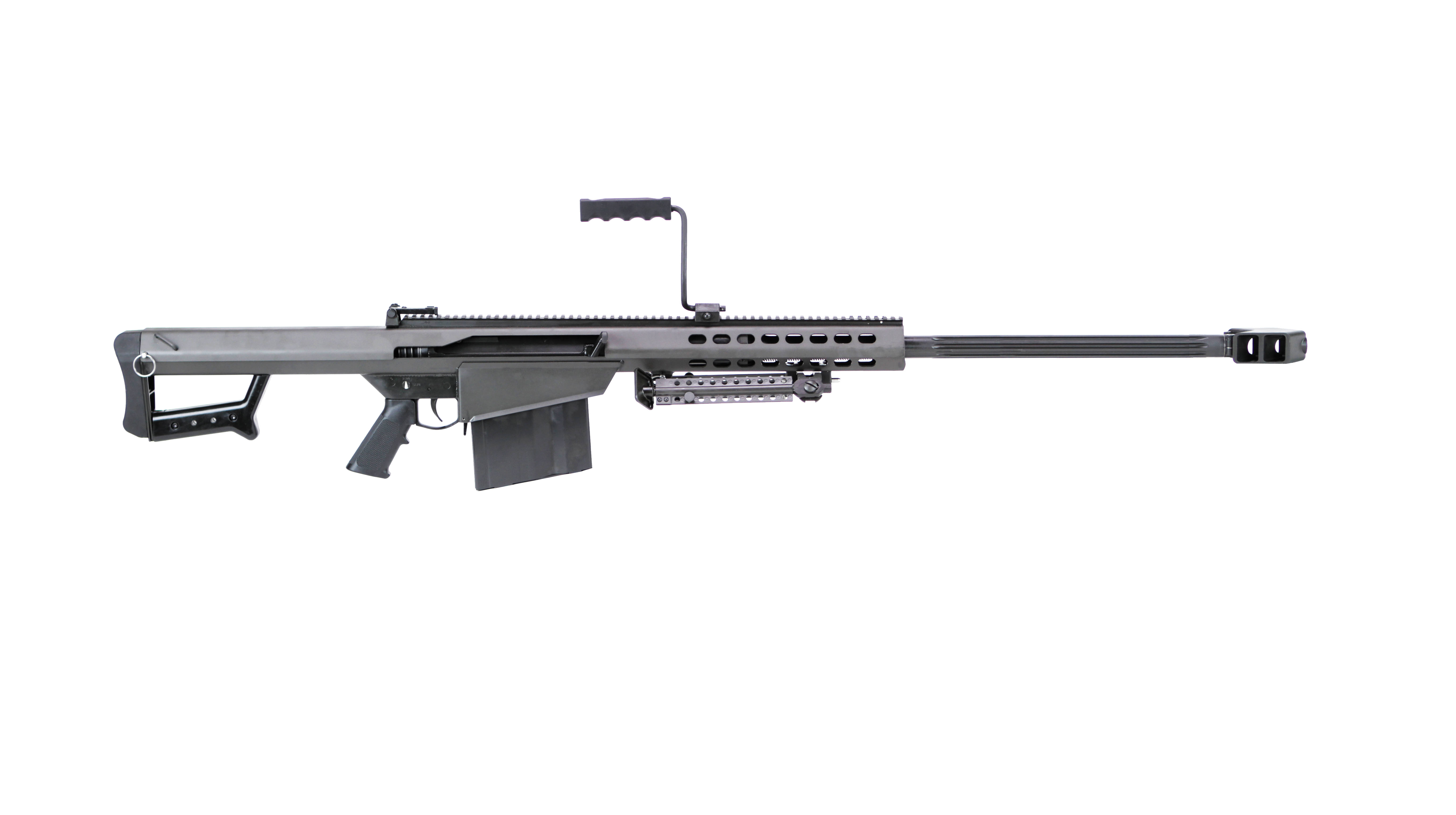 Barrett Model 82A1 Rifle .50 BMG 10rd Magazine(1) 29" Fluted Barrel w/Bipod Manganese Phosphate Finish