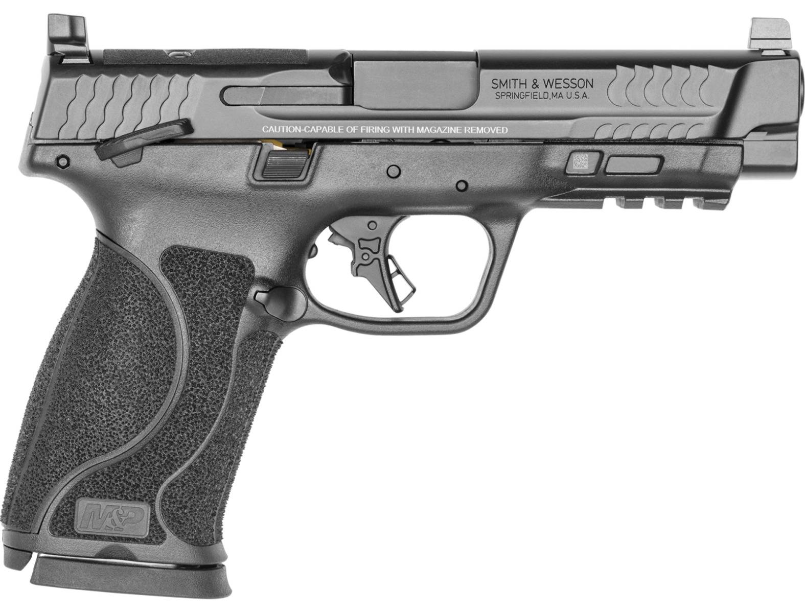 S&W M&P 10mm M2.0 Optic Ready Handgun 10mm Auto 15rd Magazine 4.6" Barrel Thumb Safety