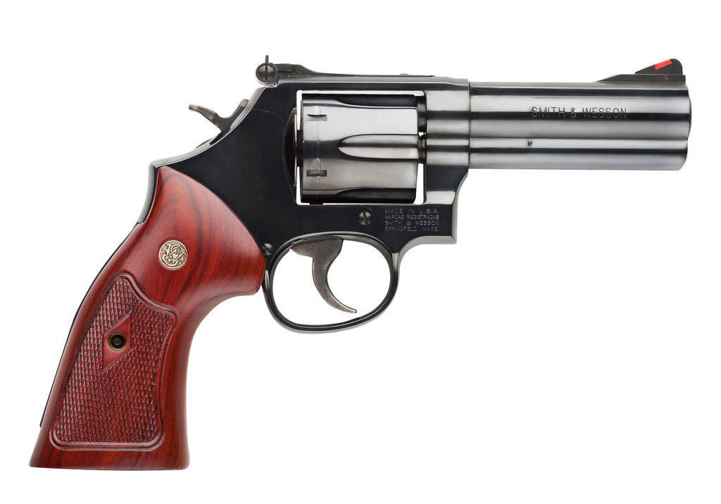S&W Classics M586 Handgun .357 Mag 6rd Capacity 4" Blued