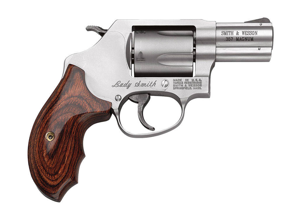S&W M60 Lady Smith Handgun .357 MAG 5rd Capacity 2-1/8" Barrel Wood Grip