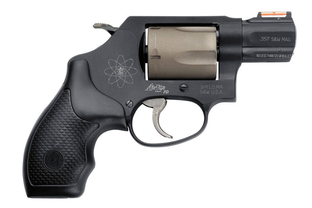 Smith & Wesson J-Frame Model 360 PD Handgun .357 Mag 5rd Capacity 1.88" Barrel Black