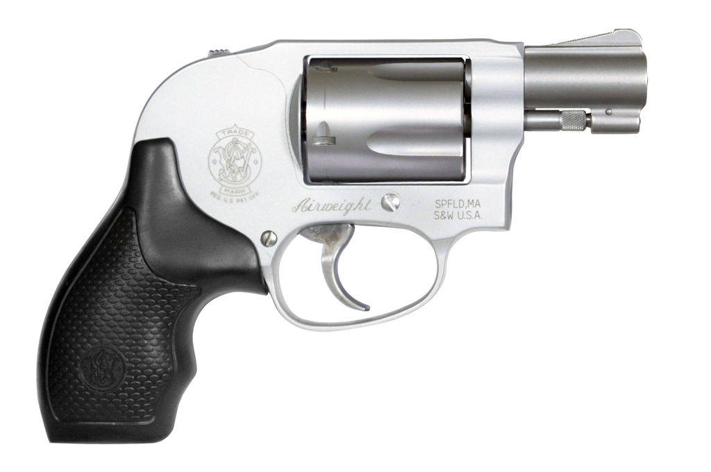 Smith & Wesson J-Frame Series Model 638 Handgun .38 S&W Special 5rd 1.88" Barrel Silver with Black Grip
