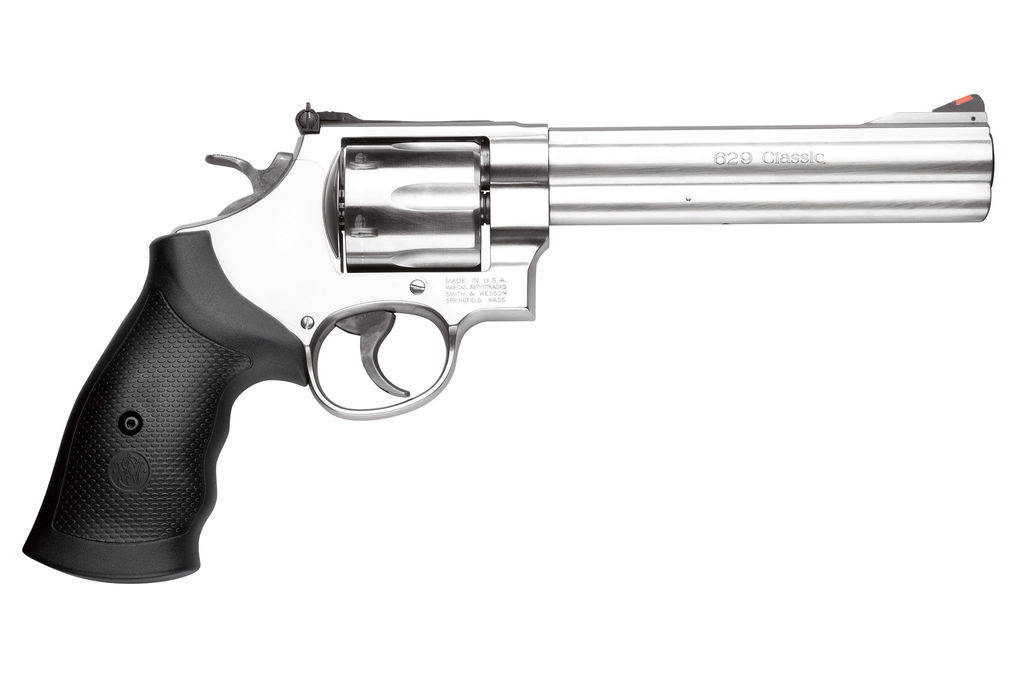 S&W M629 Handgun .44 Rem Mag 6rd Capacity 6.5" Barrel Stainless Finish