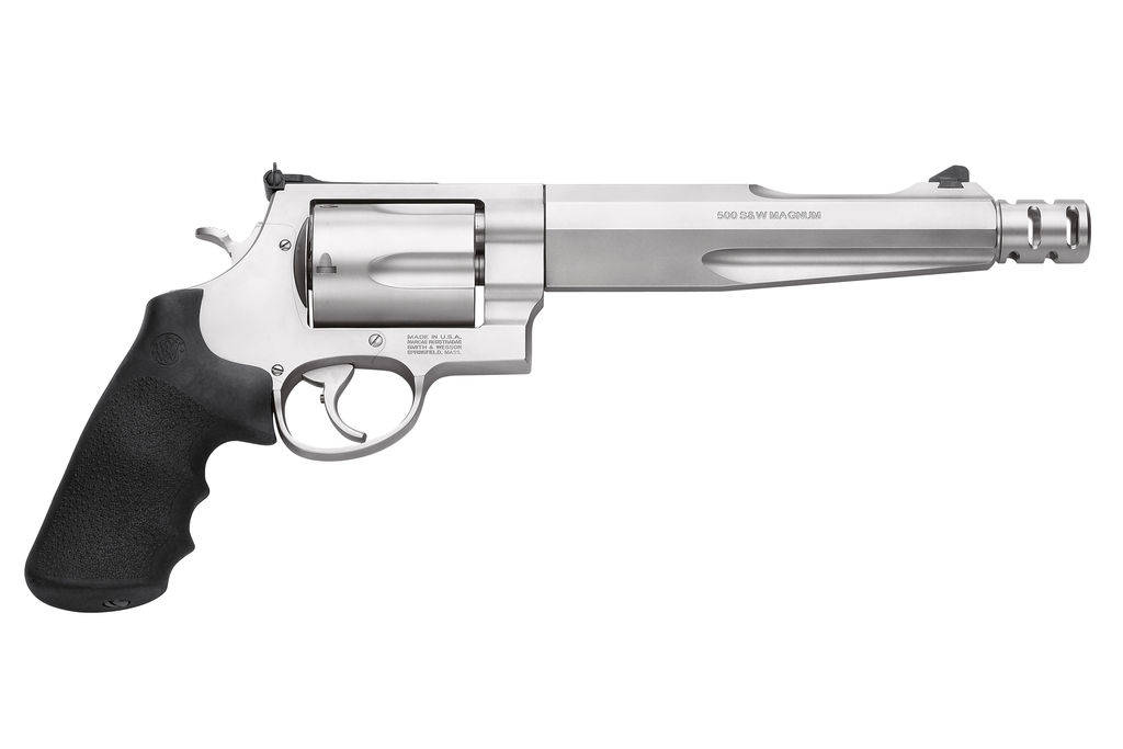 S&W PC Model 500 Handgun .500 S&W Mag 5rd Capacity 7.5" Barrel Silver Finish
