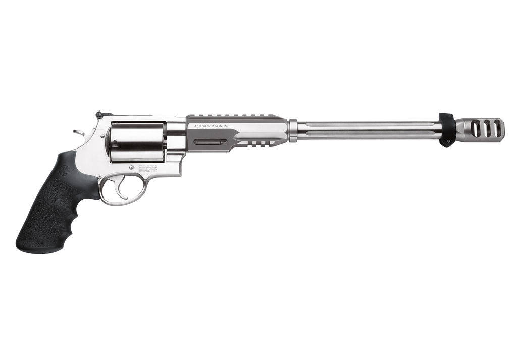 S&W PC M460XVR Handgun .460 S&W Mag 5rd Capacity 14" Barrel Satin Stainless Finish with Bipod