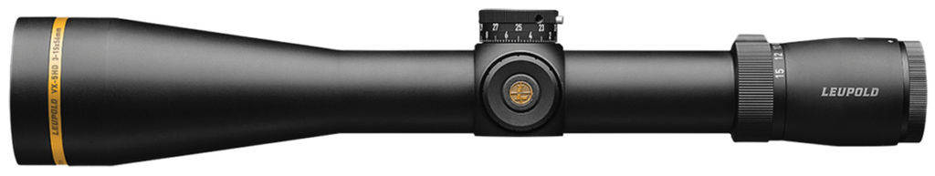 Leupold VX-5HD Rifle Scope 3-15x56mm 30mm SFP FireDot Duplex Illum. Black