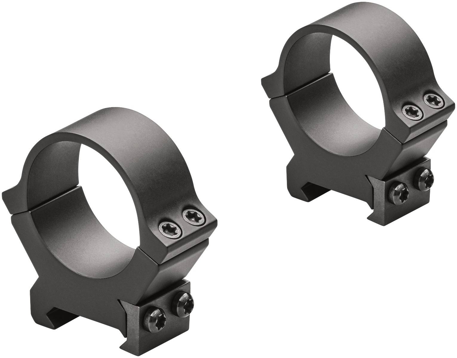 Leupold 2-Piece Precision-Fit PRW2 Weaver-Style Permanent Rings 30mm Medium - Matte Black