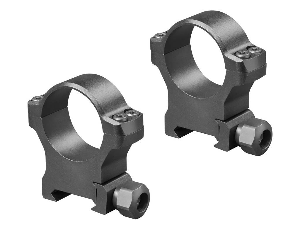 Leupold 2-Piece Leupold BackCountry Cross-Slot Weaver-Style Rings 30mm High Matte Black