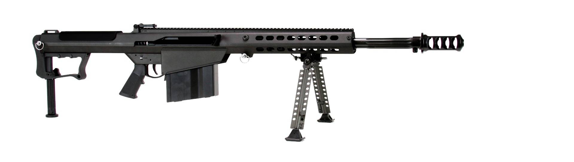 Barrett M107A1 Rife 50 BMG 10rd(1) Magazine 20" Fluted Barrel Black Cerakote