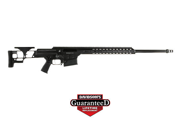 Barrett SMR MRAD Fixed Stock Rifle .338 Lapua Magnum 10rd Magazine(1) 26'' Fluted Barrel Black Finish