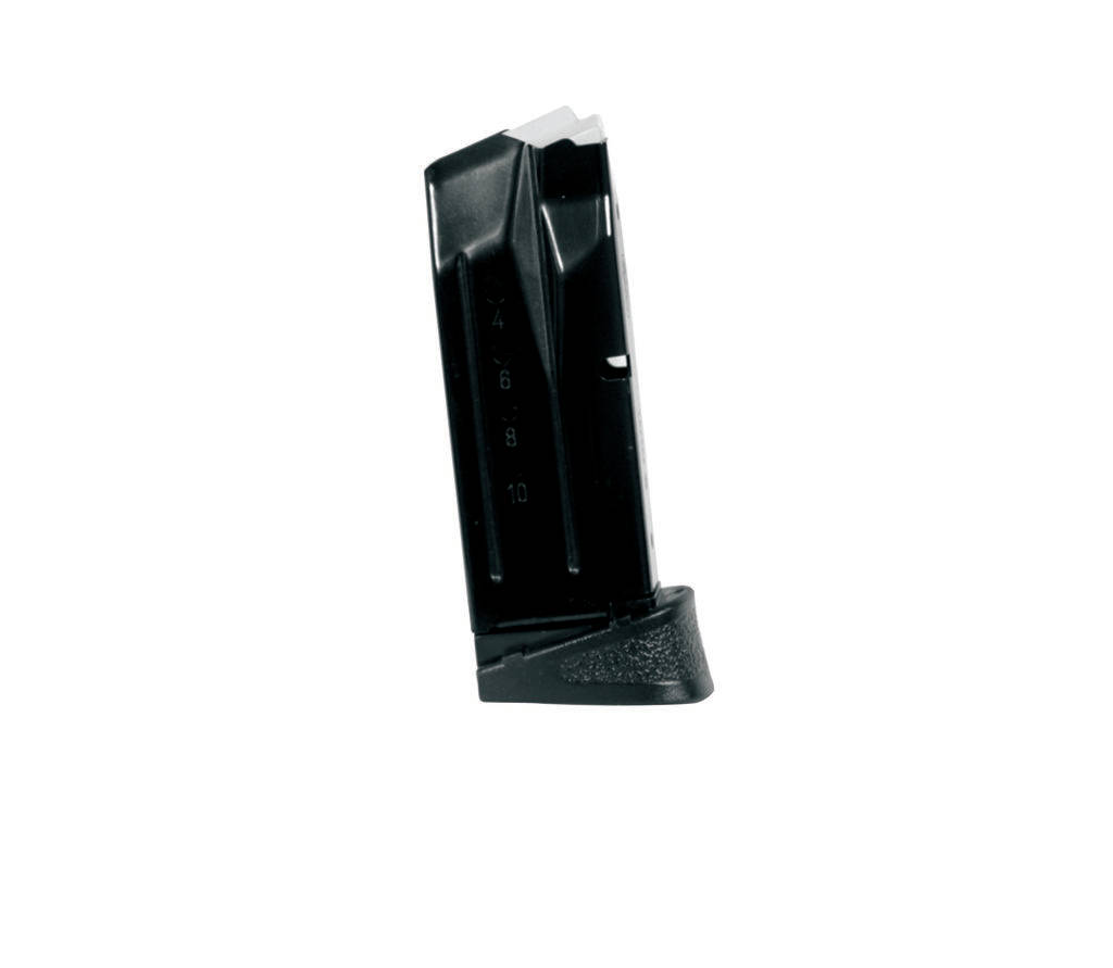 Smith & Wesson M&P9 Compact Handgun Magazine w/Finger Rest Blued 9mm Luger 10/rd