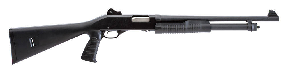 Savage Arms Stevens 320 Security Shotgun 12ga 3" Chamber 5rd Capacity 18.5" Barrel Black Ghost Ring Sight with Pistol Grip - Image 4